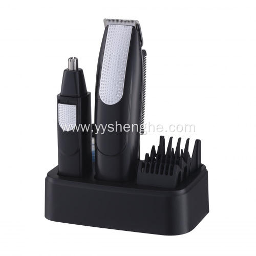 Compact nose hair mechanism hair clippers dry battery set